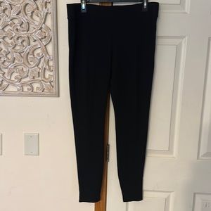 Cabi Black long leggings. Size Large.